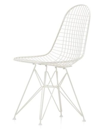 Vitra Wire Dkr Spisebordsstol Hvid