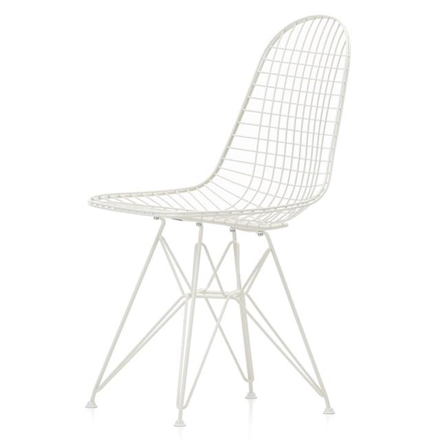 Vitra Wire Dkr Spisebordsstol Hvid