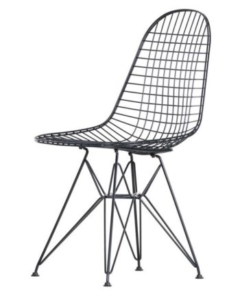 Vitra Wire Dkr Spisebordsstol Sort