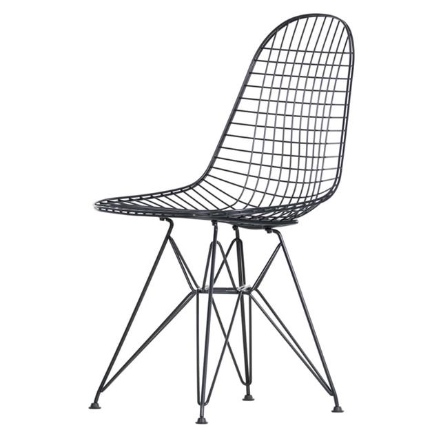 Vitra Wire Dkr Spisebordsstol Sort