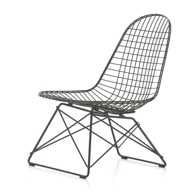 Vitra Wire Lkr Lænestol Dark Green