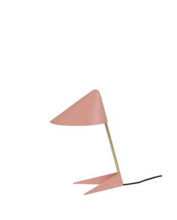 Warm Nordic Ambience Bordlampe Rosa Messing