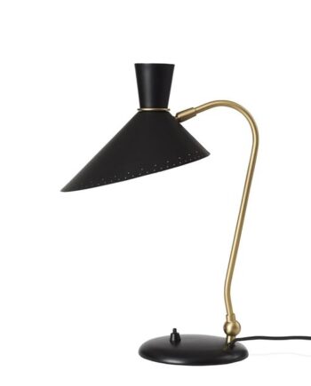 Warm Nordic Bloom Bordlampe Sort Noir
