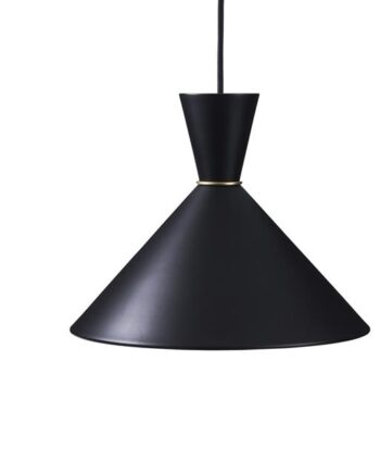 Warm Nordic Bloom Pendel Sort Noir