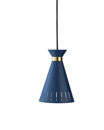 Warm Nordic Cone Pendel Azure Blå