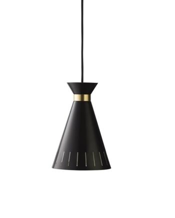 Warm Nordic Cone Pendel Sort Noir