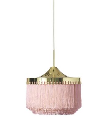 Warm Nordic Fringe Pendel ø30 Bleg Pink