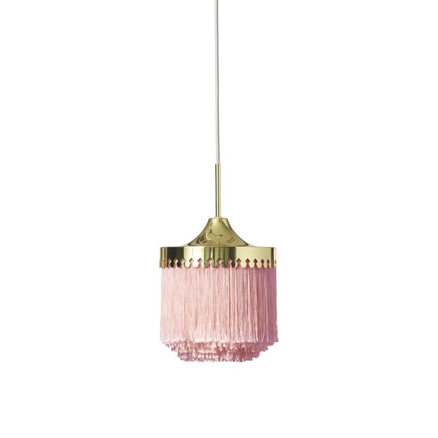 Warm Nordic Fringe Pendel ø20 Bleg Pink