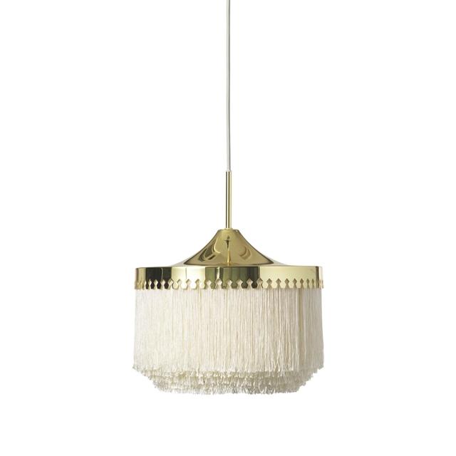 Warm Nordic Fringe Pendel ø30 Cream Hvid