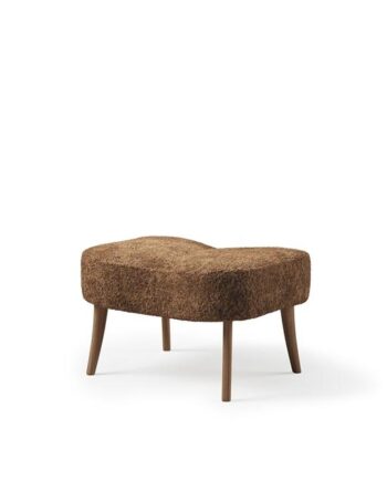 Warm Nordic Pragh Puf Sheepskin Drake Natural Oileret Eg