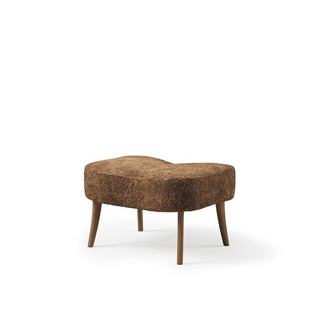 Warm Nordic Pragh Puf Sheepskin Drake Natural Oileret Eg