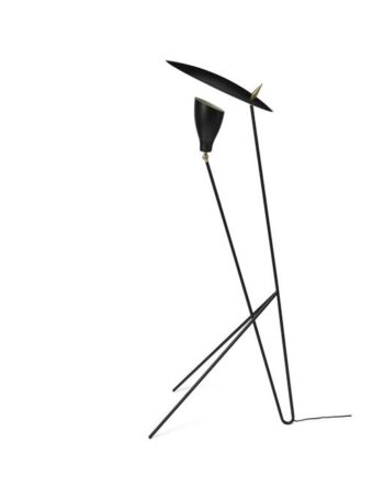 Warm Nordic Silhouette Gulvlampe Sort Noir