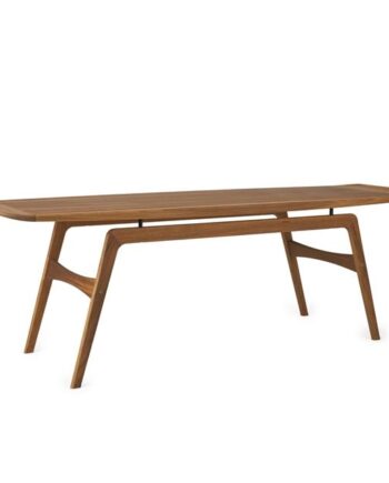 Warm Nordic Surfboard Sofabord Teaktræ