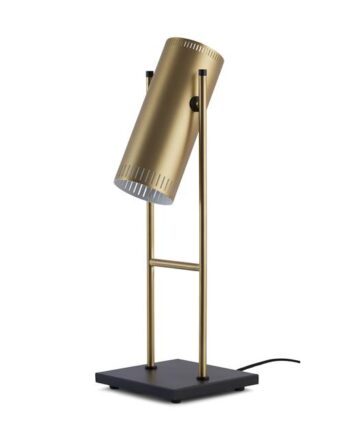 Warm Nordic Trombone Bordlampe Messing