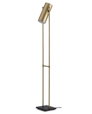 Warm Nordic Trombone Gulvlampe Messing
