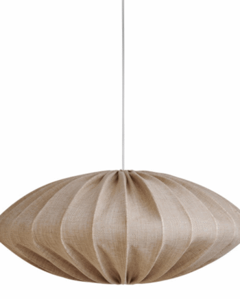 Watt   Veke Ellipse 80 Lampeskærm Linned Sand