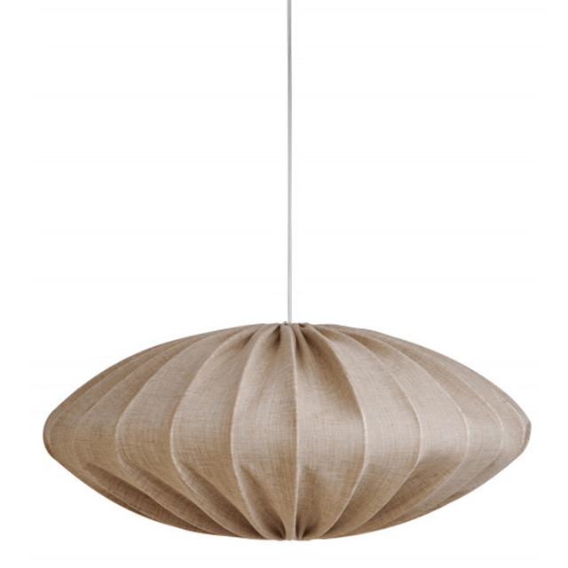 Watt Veke Ellipse 80 Lampeskærm Linned Sand