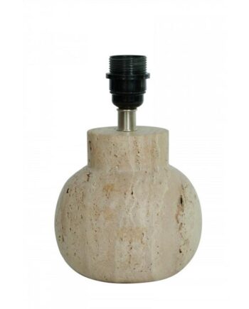 Watt   Veke Pella Bordlampe Base Travertin