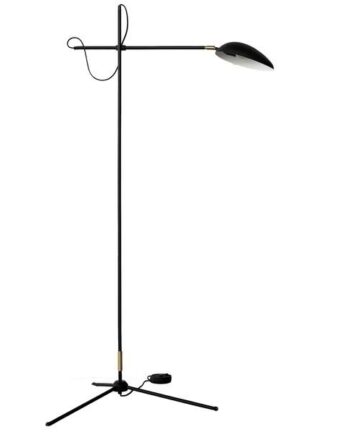 Watt   Veke Spoon Gulvlampe Sort