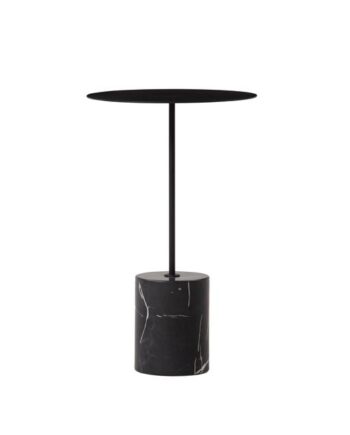 Wendelbo Calibre Sidebord Højt Sort Sort Marmor