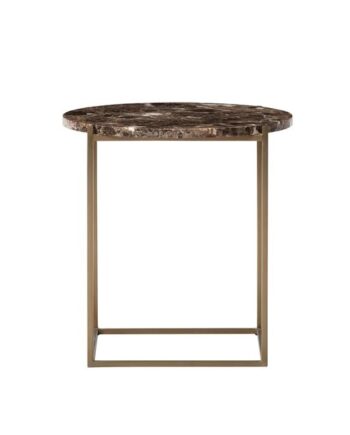 Wendelbo Circle Sidebord ø48 Emperador Marmor
