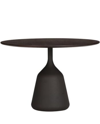 Wendelbo Coin Sidebord ø58 Lavt Mørkebrun Eg