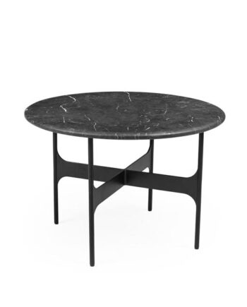 Wendelbo Floema Sofabord ø60 Sort Nero Marquina Marmor