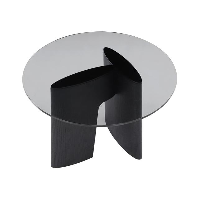 Wendelbo Glyph Occasional Sofabord ø70 Cm Sort