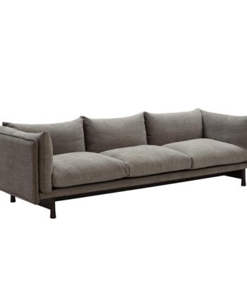 Wendelbo Kite Modulsofa 01   Str  Roco 08 Sort Bejdset Egetræ