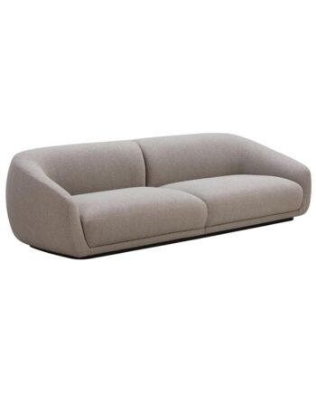 Wendelbo Montholon Sofa  -seater Cuddle 04 Sort Bejdset Egetræ