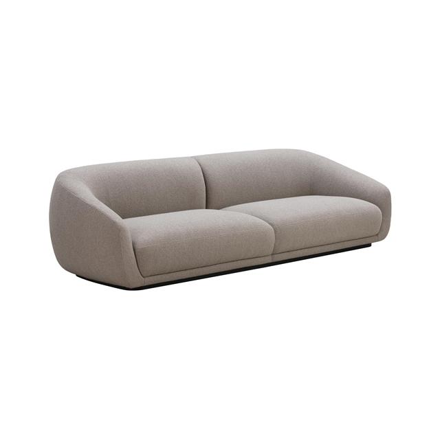 Wendelbo Montholon Sofa -seater Cuddle 04 Sort Bejdset Egetræ