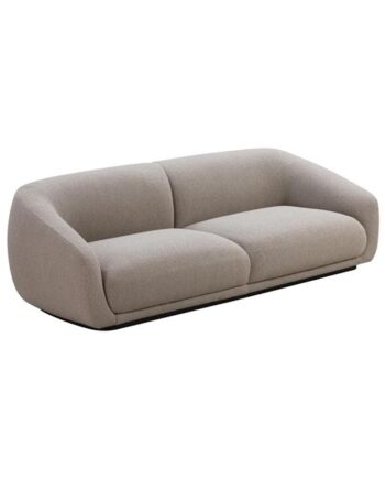 Wendelbo Montholon Sofa    -seater Cuddle 04 Sort Bejdset Egetræ