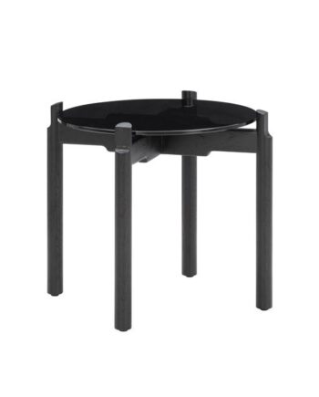 Wendelbo Notch Round Sidebord Lille Sort