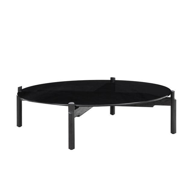 Wendelbo Notch Round Sofabord Stor Sort