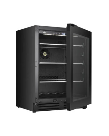 Witt Bc6082 1bg Bordvinskab Sort