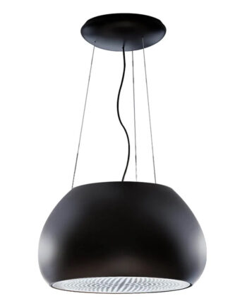 Witt Chubby Free Matte Black Frithængende Emhætte Matt Sort