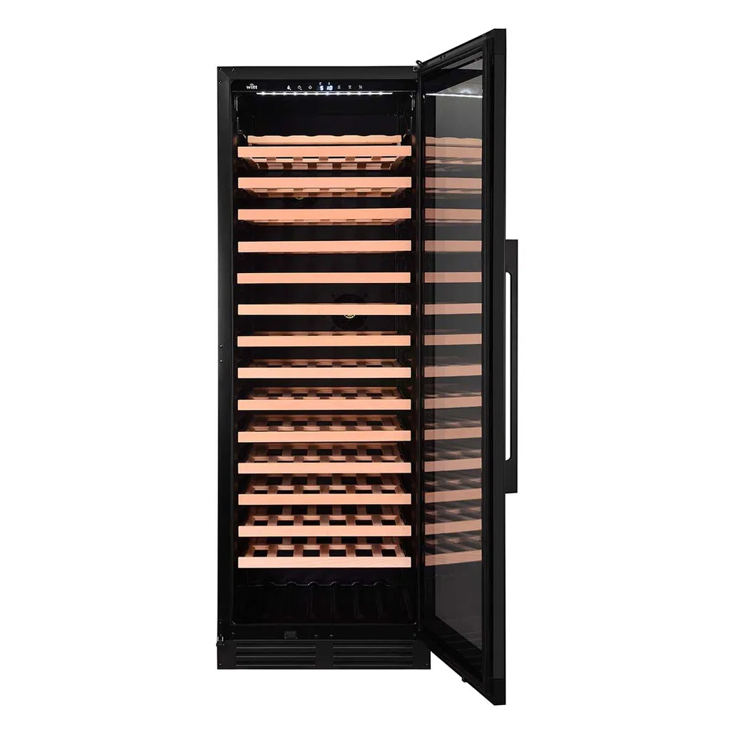 Witt Wcf60172-1bg Fritståened Vinkøleskab Sort