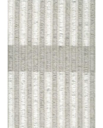 Woodnotes Cut Stripe Gulvtæppe 140x200 Papirgarn Stone White