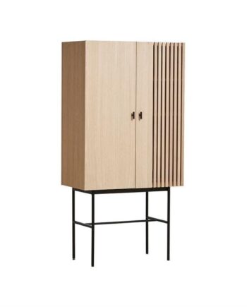 Woud Array Skab Eg Sort 80 Cm