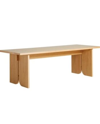 Woud Kimono Spisebord 240 Hvidpigmenteret Eg
