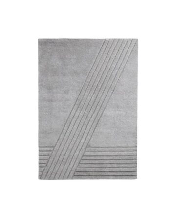 Woud Kyoto Gulvtæppe 170x240 Grå