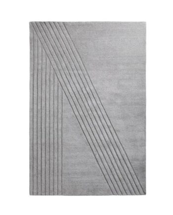 Woud Kyoto Gulvtæppe 200x300 Grå