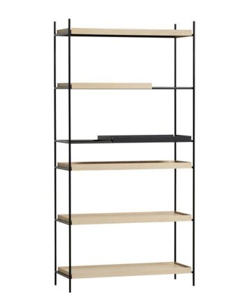 Woud Tray Style 14 Reol Høj Eg Sort