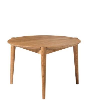 Fdb Møbler D102 Søs Sofabord Massiv Eg ø55 Cm
