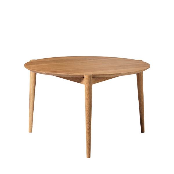Fdb Møbler D102 Søs Sofabord Massiv Eg ø70 Cm