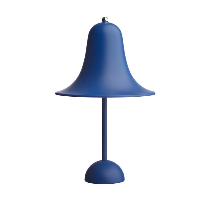 Verner Panton Pantop Bordlampe  : 23 Cm Matt Classic Blue
