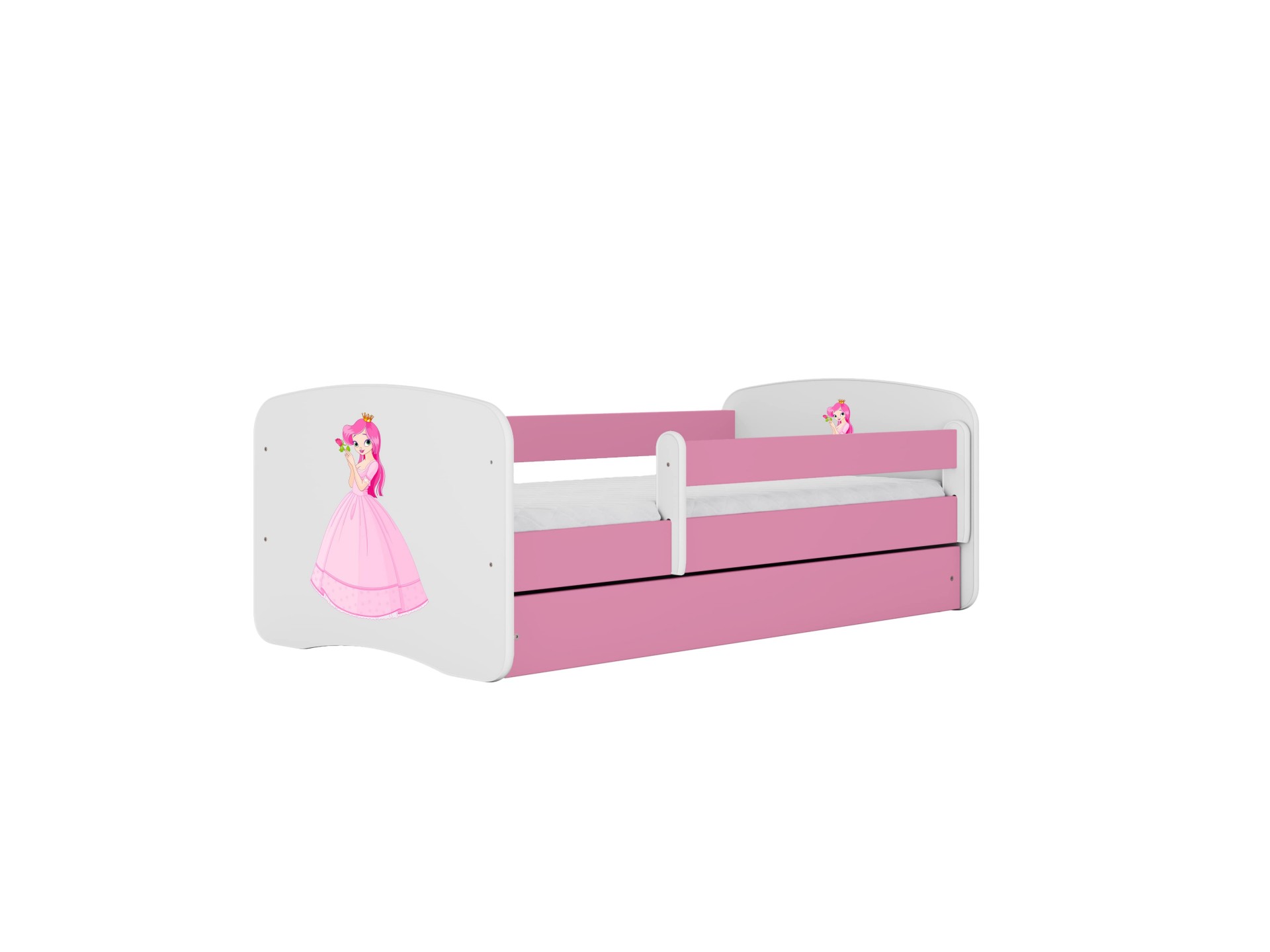 Kocot Kids Seng Babydreams Pink Prinsesse Uden Skuffe Med Madras 140 70