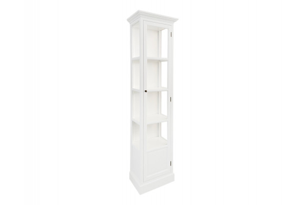 Agersø Vitrineskab 205x55x36 Cm Hvid