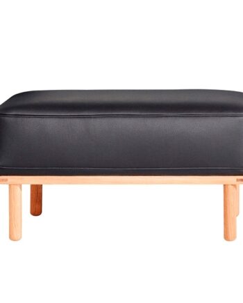 Andersen Furniture A1 Puf Sort Læder
