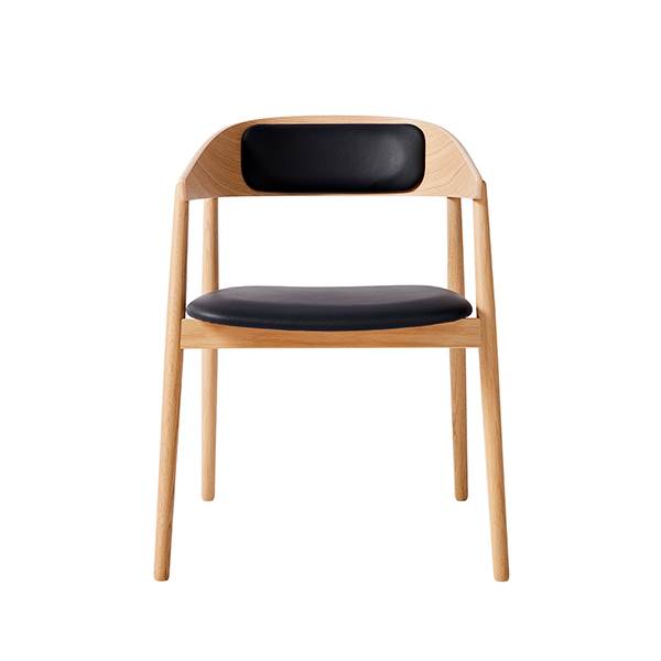 Andersen Furniture Ac2 Spisebordsstol Polstret Sæde   Ryg Hvid Mat Lak  : Erling Christensen Møbler